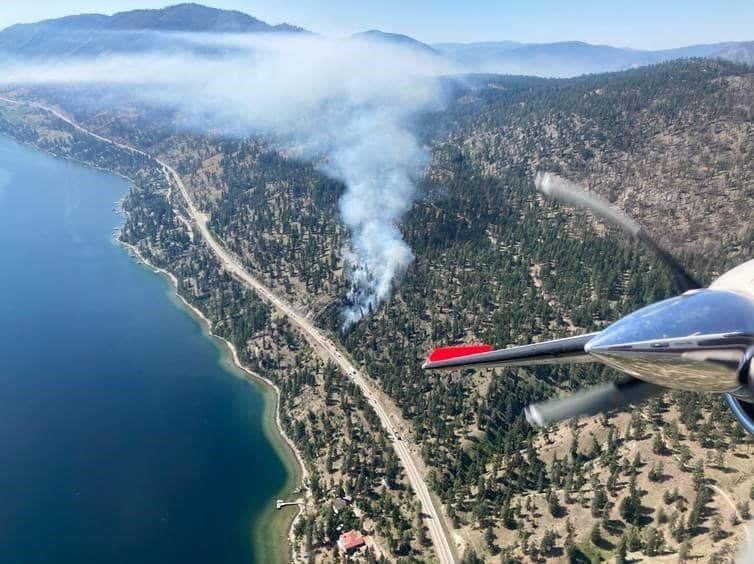 evacuation-alerts-issued-for-areas-near-two-out-of-control-wildfires-in-interior
