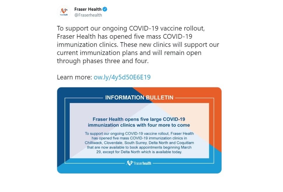 fraser-health-opens-five-large-covid-19-immunization-clinics-with-four-more-to-come