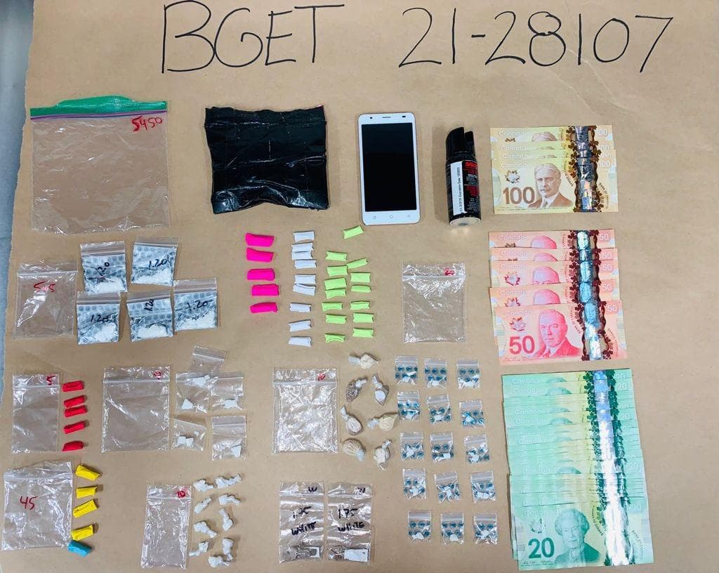 burnaby-gang-enforcement-team-seize-drugs-after-pulling-a-speeding-vehicle