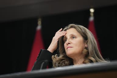 finance-minister-freeland-to-issue-update-on-countrys-financial-status-on-november-21
