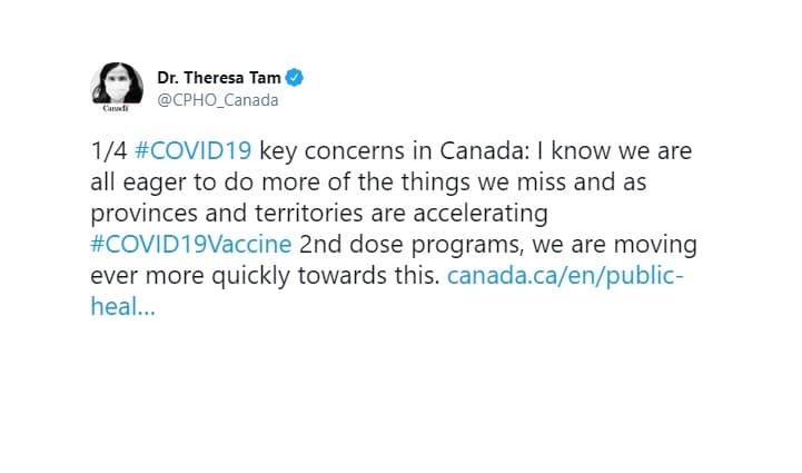 dr-tam-looking-to-ensure-canada-gets-close-to-75-per-cent-of-eligible-people-vaccinated-with-both-doses-before-border-restrictions-can-be-loosened