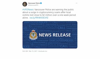 victims-lose-2m-in-cryptocurrency-frauds-vancouver-police-warn-scams-more-frequent