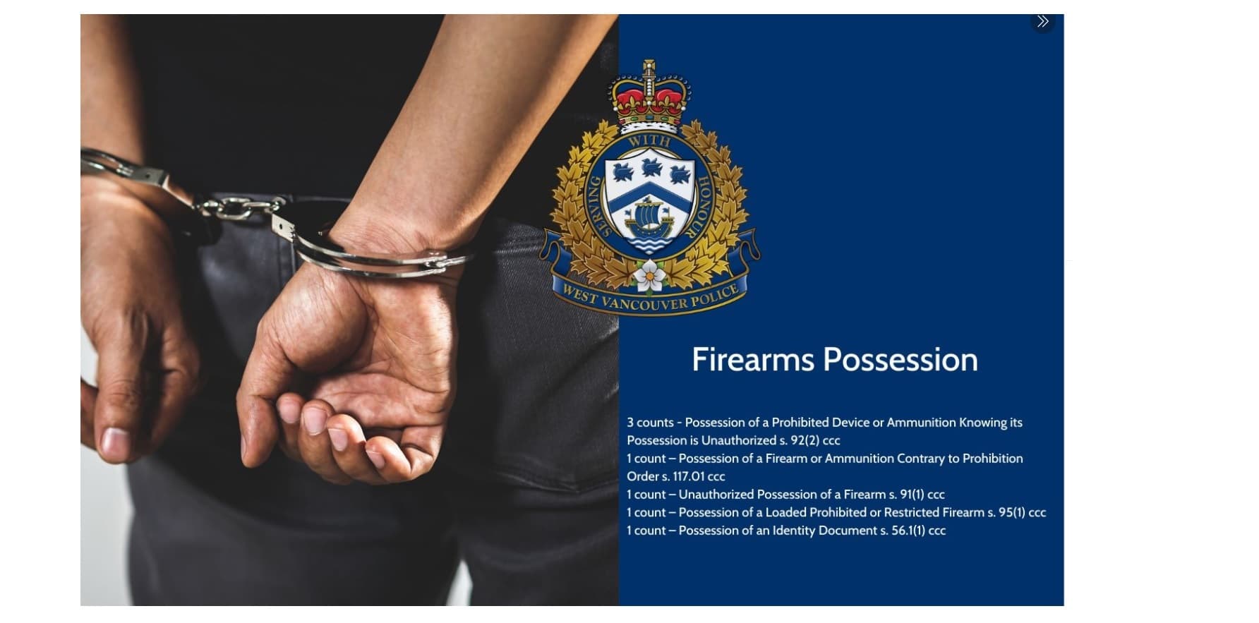 traffic-stop-yields-loaded-firearm-and-drugs-in-north-vancouver