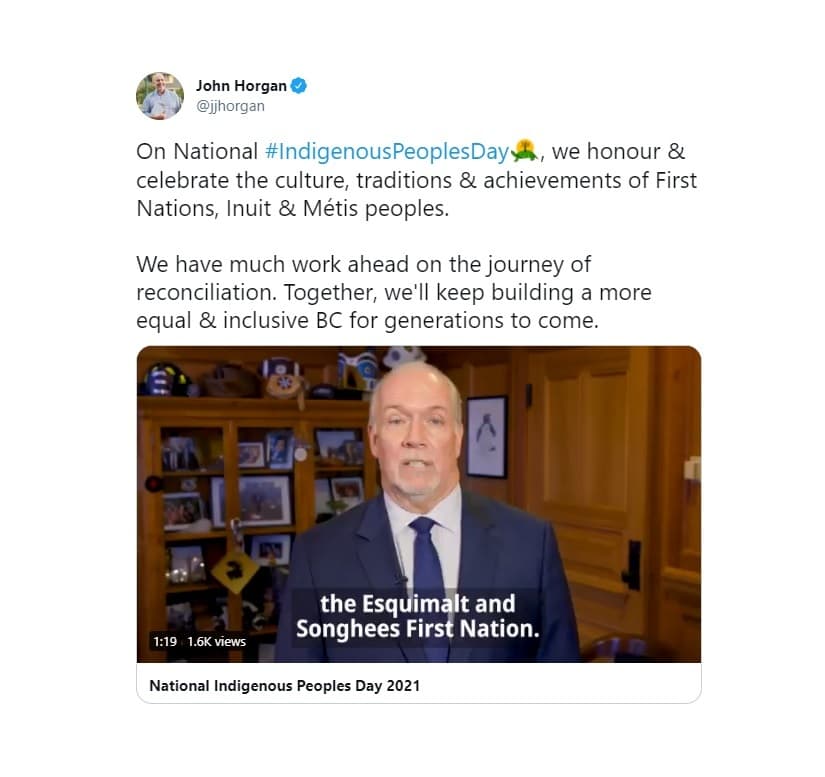 horgan-marks-indigenous-peoples-day-by-urging-recognition-of-systemic-racism