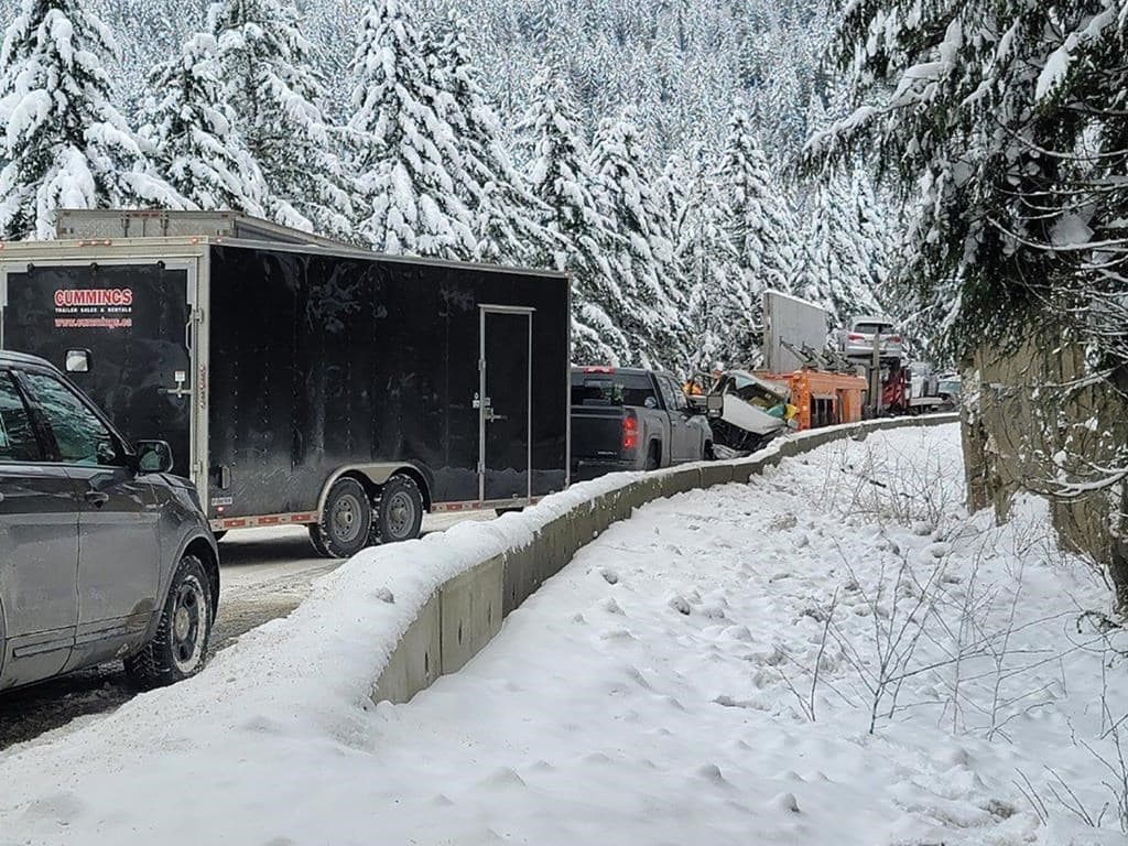man-dog-killed-in-chain-reaction-crash-as-semi-stops-on-highway-east-of-vancouver