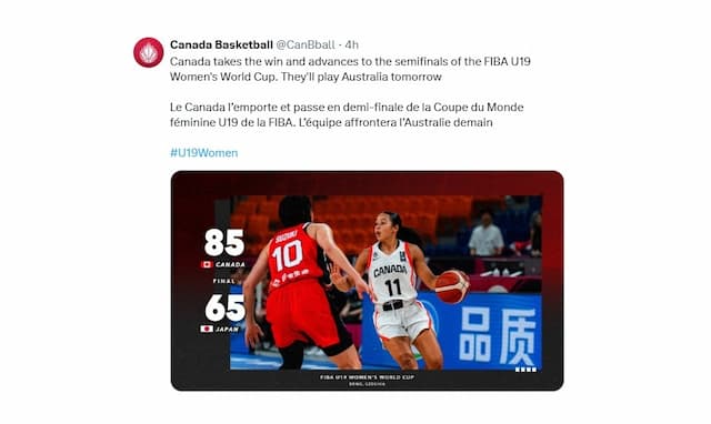Canada beat Japan, enter semis of the FIBA U-19 women's world cup - https://cdn.connectfm.ca/Canada-Basketball-X-U-19-world-cup.jpg