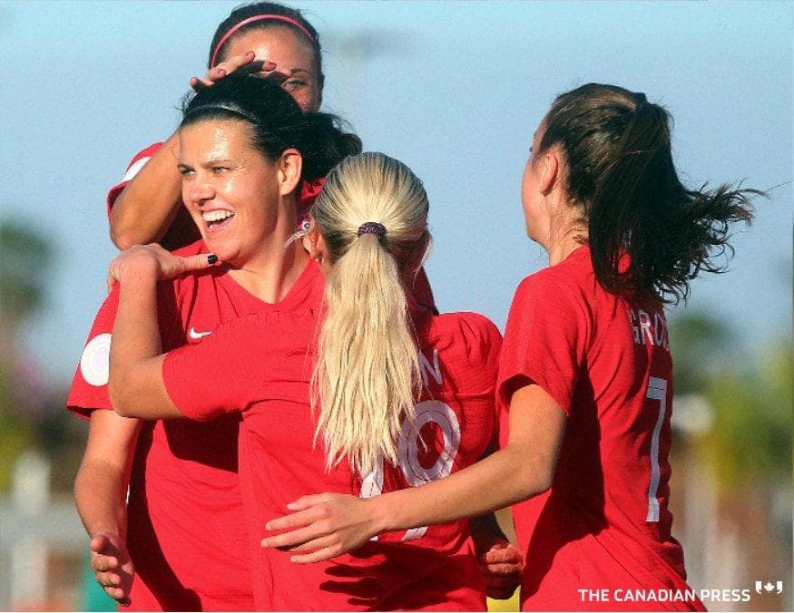 canadas-womens-soccer-team-plays-draw-with-japan-softball-team-makes-a-winning-start