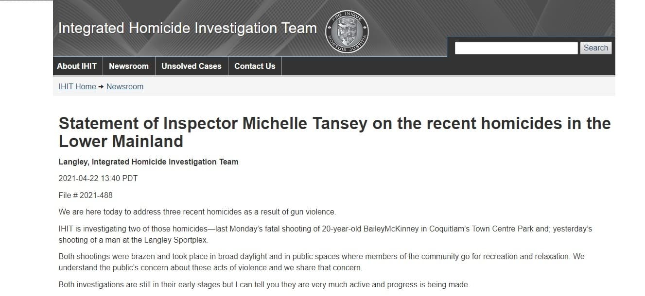 police-report-15-gang-linked-killings-in-metro-vancouver-in-2021-after-dip-since-2017-indetify-langley-shooting-victim
