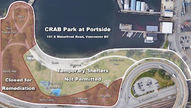 gm-orders-removal-of-structures-and-partial-temporary-closure-of-crab-park-in-vancouver