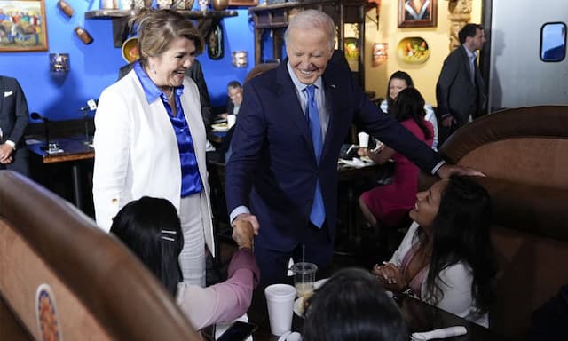 President Joe Biden tests positive for COVID-19 while campaigning in Las Vegas - https://cdn.connectfm.ca/Joe-Biden_2024-07-18-180412_btpy.jpg