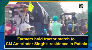 farmers-hold-tractor-march-to-cm-amarinder-singhs-residence-in-patiala
