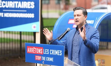 poilievre-says-trudeau-a-human-piñata-at-nato-still-wont-commit-to-spending-goal