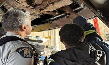 Richmond RCMP invites drivers to have their catalytic converters etched free of charge