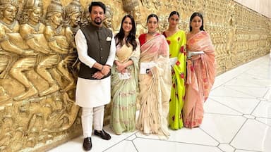 thank-you-for-coming-cast-visits-new-parliament-building