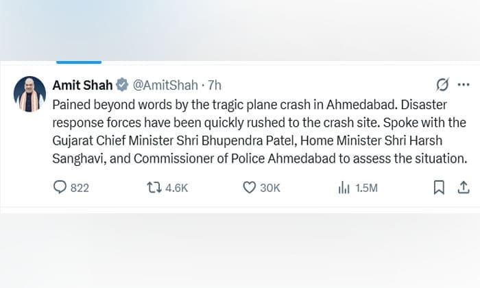 union-home-minister-amit-shah-expresses-grief-over-plane-crash-in-ahmedabad
