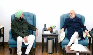 captain-amarinder-singh-meets-amit-shah-discusses-various-issues