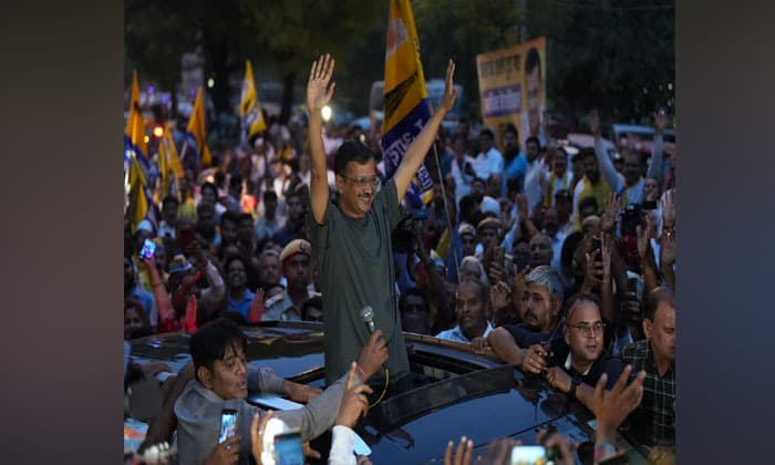 delhi-chief-minister-arvind-kejriwal-came-out-of-jail-after-39-days