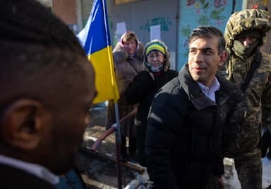 the-uk-prime-minister-is-in-kyiv-to-announce-a-new-support-package-for-ukraine