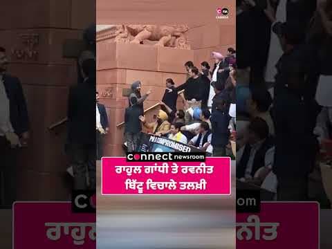 ਰਾਹੁਲ ਗਾਂਧੀ ਤੇ ਰਵਨੀਤ ਬਿੱਟੂ ਵਿਚਾਲੇ ਤਲਖ਼ੀ