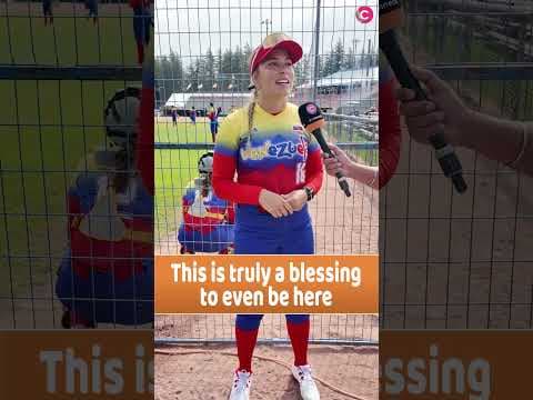 Bailey Olerich of Team Venezuela talks about what keeps the team motivated after the devastation