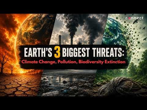 Triple Threat Alert: Climate Change, Pollution & Biodiversity Extinction