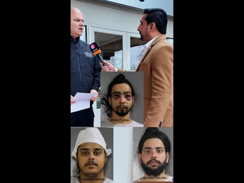 Surrey: Three Men Arrested and Charged in alleged extortion related incident