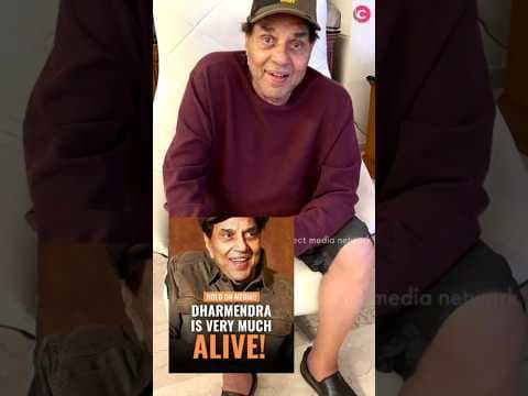 Superstar Dharmendra is alive!