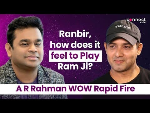 Will A R Rahman dance like Michael Jackson? | Rapid Fire | Faridoon Shahryar