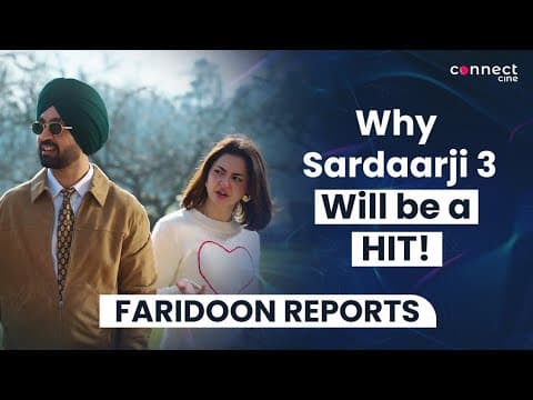 Why Diljit&#39;s GAMBLE will pay off with Sardaarji 3 with Hania Aamir in lead! | Faridoon Shahryar
