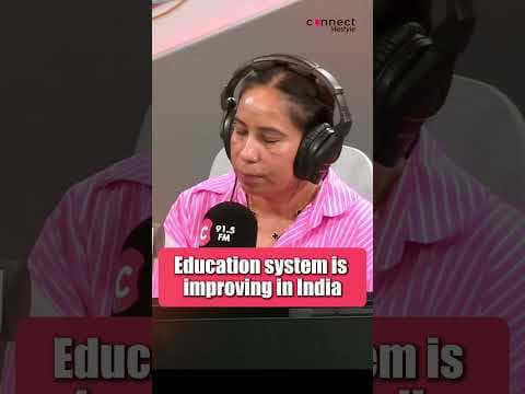 Education system is improving in India