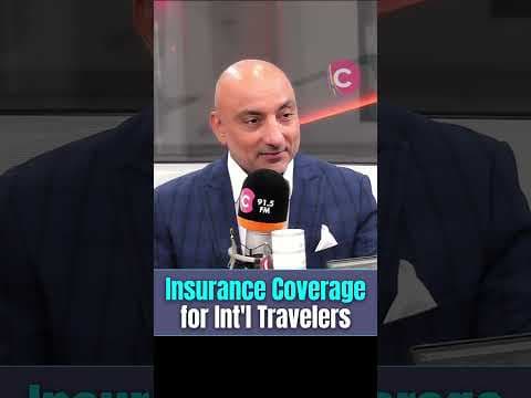 Insurance coverage for International Travelers.
