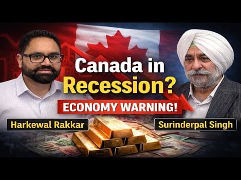 ਕਨੇਡਾ ਦੀ Economy ਜਾ ਸਕਦੀ ਹੈ Recession ‘ਚ | Canada Recession Warning | Connect Newsroom
