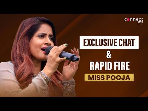 Exclusive Chat &amp; Rapid Fire with Miss Pooja | Connect Cine