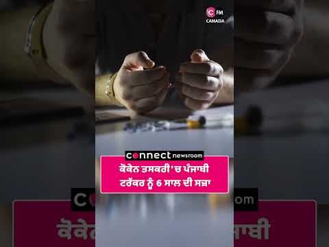 ਕੋਕੇਨ ਤਸਕਰੀ &#39;ਚ ਪੰਜਾਬੀ ਟਰੱਕਰ ਨੂੰ 6 ਸਾਲ ਦੀ ਸਜ਼ਾ