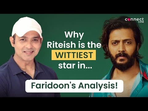 How Riteish Deshmukh has consistently maintained an INCREDIBLE Image in ..| Faridoon Shahryar