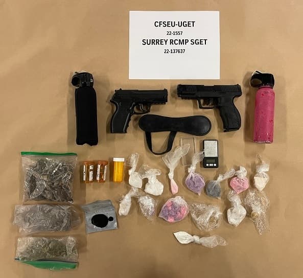 combined-efforts-leads-to-large-seizure-of-drugs-cash-and-firearms-surrey-rcmp