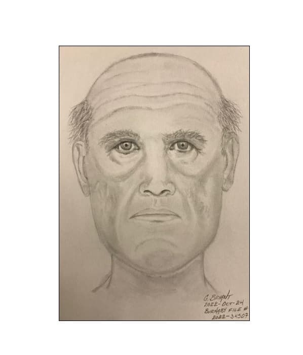 burnaby-rcmp-releases-suspect-sketch-after-suspicious-incident-at-deer-lake-park