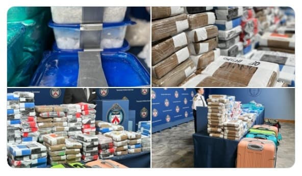 toronto-police-seize-189kg-of-cocaine-97kg-of-crystal-methamphetamine