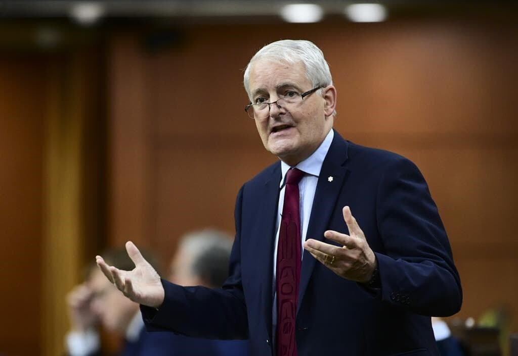 liberal-mp-former-cabinet-minister-marc-garneau-is-leaving-the-house-of-commons