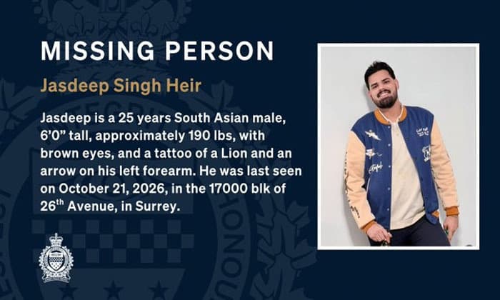 25-year-old-jasdeep-singh-hayre-missing-in-surrey-police-seek-publics-help