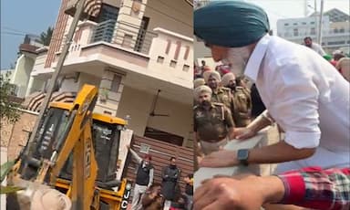 punjab-police-demolish-part-of-sukhpal-khairas-residence-in-bhulath-mla-calls-action-politically-motivated